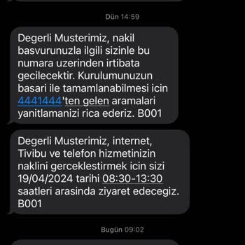 Verilen Tarihte Gelmeyen Türk Telekom