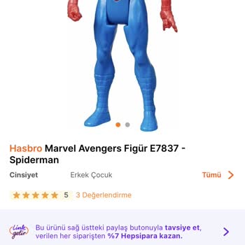 Toyzz Shop Görseldeki Ürün Gelmedi