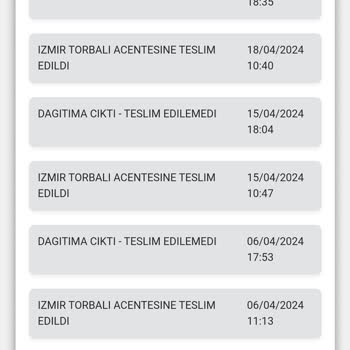 Kuryenet Teslim Etmedikleri Kargo