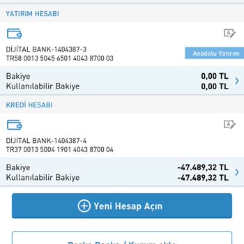 Anadolu Bank Mobil Uygulama Hatası