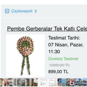 Çiçek Sepeti Siparişle Uyuşmayan Çiçekler
