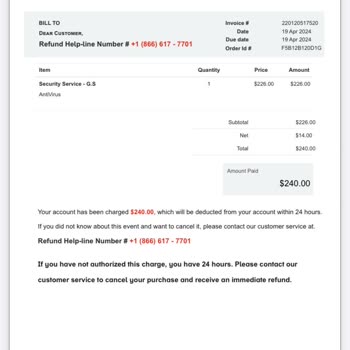 PayPal Hesabım Olmamasına Rağmen Fatura Kesildi