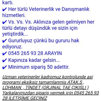 Şensesli Tavukçuluk'tan Şikayetçiyim!