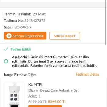 Kumtel Ankastre Set Hk.