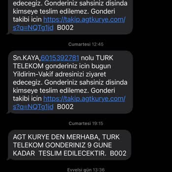 AGT Kargo Firması Ve Türk Telekom Mağduriyeti