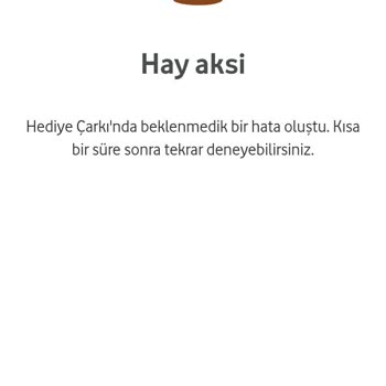 Vodafone Yanımda Servisine Talep Ediyorum