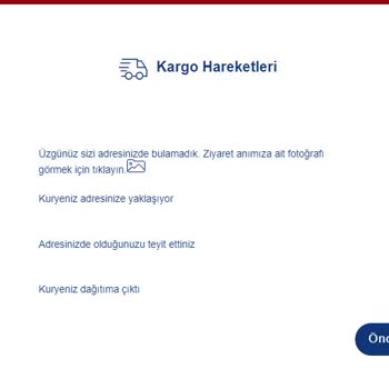 Aras Kargo Bütün Gün Evde Olmama Rağmen Kargocu Evde Bulamamış!