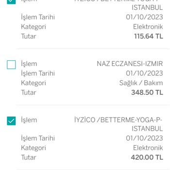 İyzico Harcama İtirazı