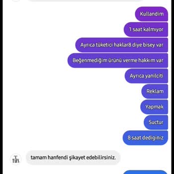Tafs Kalitesiz Ürün Hayal Kırıklığı Yarattı