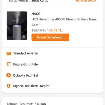 Trendyol Ücret İadesi Yapmıyor