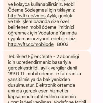 Eğlen Cepte Bilgim Dışı Fatura Kesintisi Ve İptal Talebi