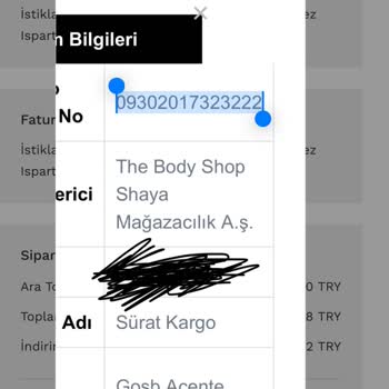 Sürat Kargo Teslim Edilmeme Sorunu