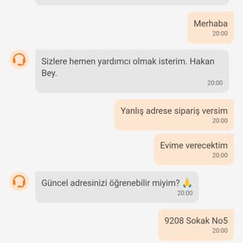Trendyol Yemek Hızlı İptal Talebim Reddedildi