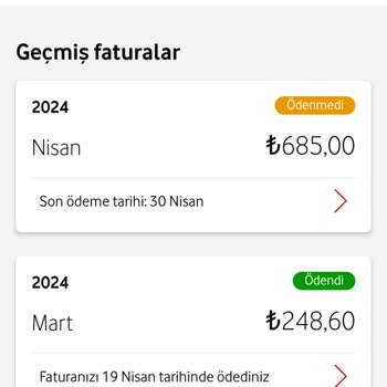 Vodafone Bütçe Dostu 1 GB Paketindeki Haksız Fatura