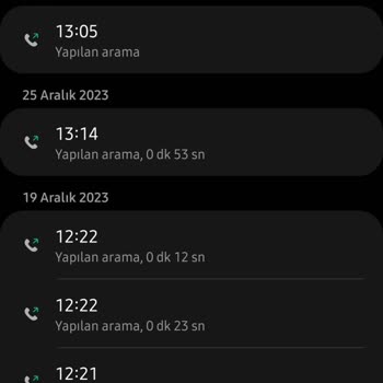 Turkcell Defalarca Kez Arama Kaydı Oluşturup Aramadılar