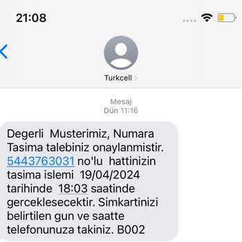 Turkcell Hat Taşıma Hattım Aktif Olmadı
