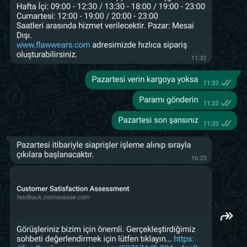 Flaw Wears Güvenilir Bir Site Değil Siparişleriniz Size Ulaştırılmıyor