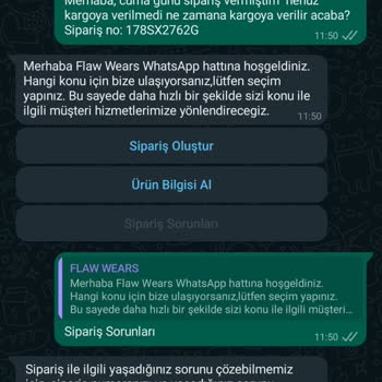 Flaw Wears Güvenilir Bir Site Değil Siparişleriniz Size Ulaştırılmıyor