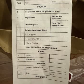 Getir Şirketi Siparişim İle İlgilenmedi!