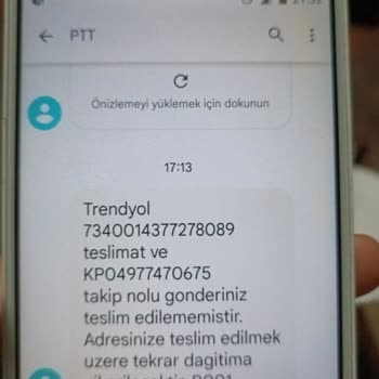 PTT Kargo Kargo Teslimi Yapılmaması