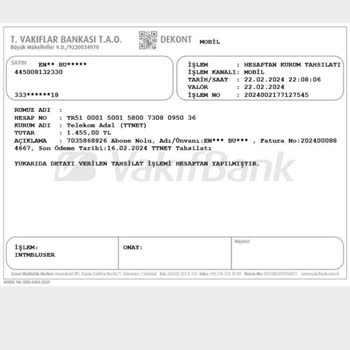Türk Telekom Fatura Ödendi Ödenmedi Olarak Görünüyor
