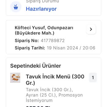 Köfteci Yusuf Ve Migros Yemek Sipariş Saçmalığı