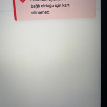 Hepsiburada Premium İptalinden Sonra Kart Bilgilerini Sildirmiyor