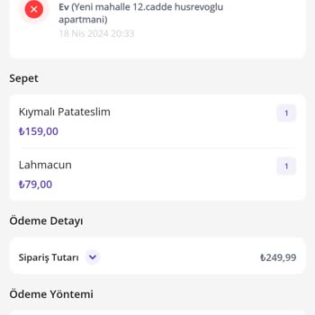 GetirYemek Paramı İade Etmiyor