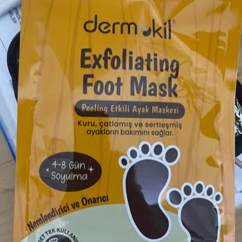 Dermokil Exfoliating Soyulabilir Ayak Maskesi
