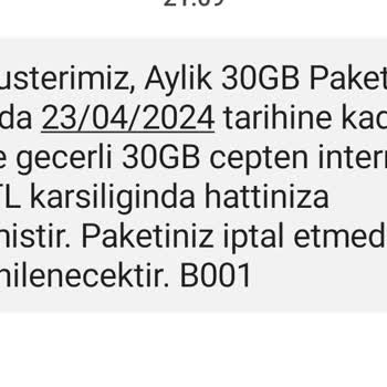 Türk Telekom Habersiz İnternet Paketi Yükleme