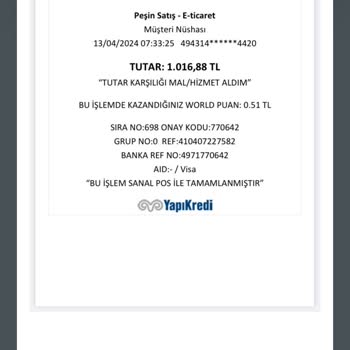 Ebebek Online Siparişi Göndermeyip İadede Yapmıyor