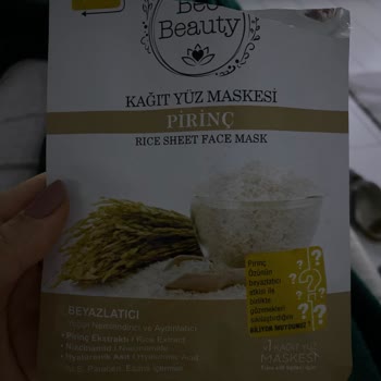 Bee Beauty Cildimde Yanma Yaratan Maske Deneyimi