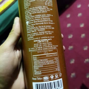 Tariş Zeytinyağı TARİŞ Markalı Ürün Gerçekmi