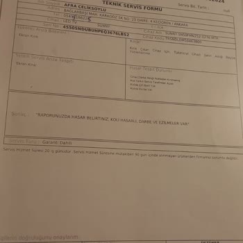 Teknosa Kırık Gönderdiği Televizyona İade Değişim Yapmıyor