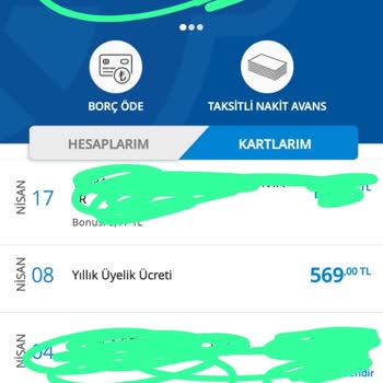 Denizbank Kredi Kart Aidat Kesintisi