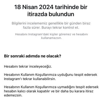 Instagram Hesap Askıya Alındı