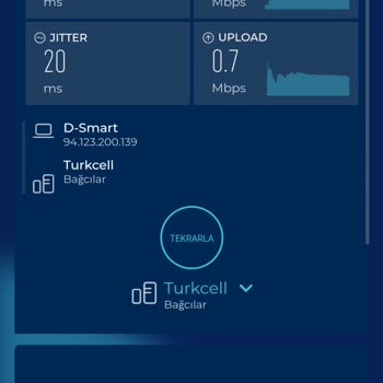 D-Smart 16 Mbit'e Kadar İnternetin Gücü Sürekli 1-2 Lerde. Sorumlusu Kim?