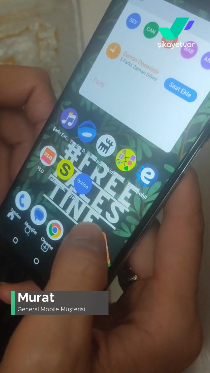 General Mobile GM 22 Pro Ekran Donma Sorunu videonun kapak resmi