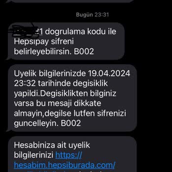Hepsiburada Hesabım Çalındı Hesabıma Giriş Yapamıyorum
