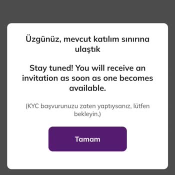Pi Network Kyc Daveti Almadım