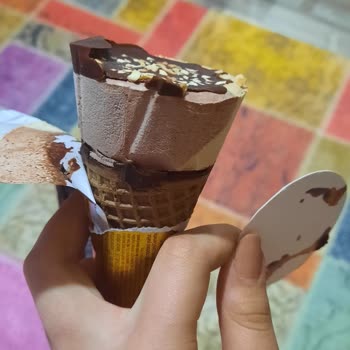 Cornetto Disk Kahveli Çikolata Tabakası Yok
