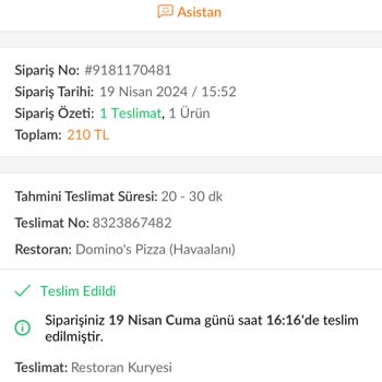 Domino's Pizzadan Domates Sapı Çıktı