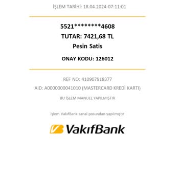 VakıfBank İznim Olmadan Sarı Panjur Paketi Yeniliyor.