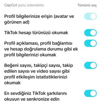 Capcut TikTok Hesabıma Bağlanmıyor Lütfen Yardımcı Olun