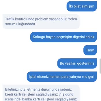 Obilet Sistemsel Sorunu Müşteri Danışmanının Beni Başından Savması