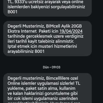 Bimcell İnternetim Gelmedi Acil