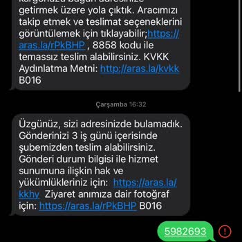 Boyner Kargomu Tarafıma Ulaştırmıyor