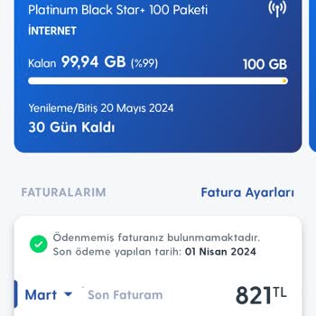 Turkcell Paketimde Kalmak İstiyorum