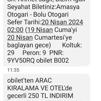 Obilet Otobüs Gelmesi Gereken Saatte Gelmedi Sınavımı Kaçırdım