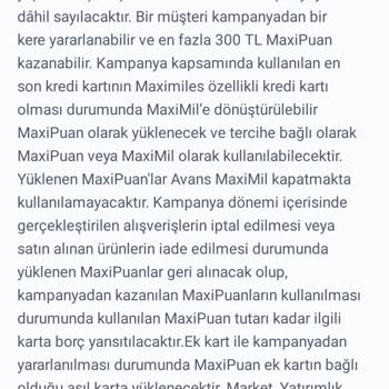 İş Bankası Hakkım Olan Maxi Puanımı Vermiyor